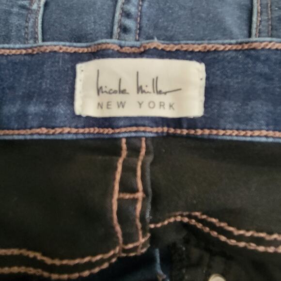 Nicole Miller Soho High Rise Ankle Skinny Jeans Size 4 Denim Fashion Soft - Picture 3 of 11